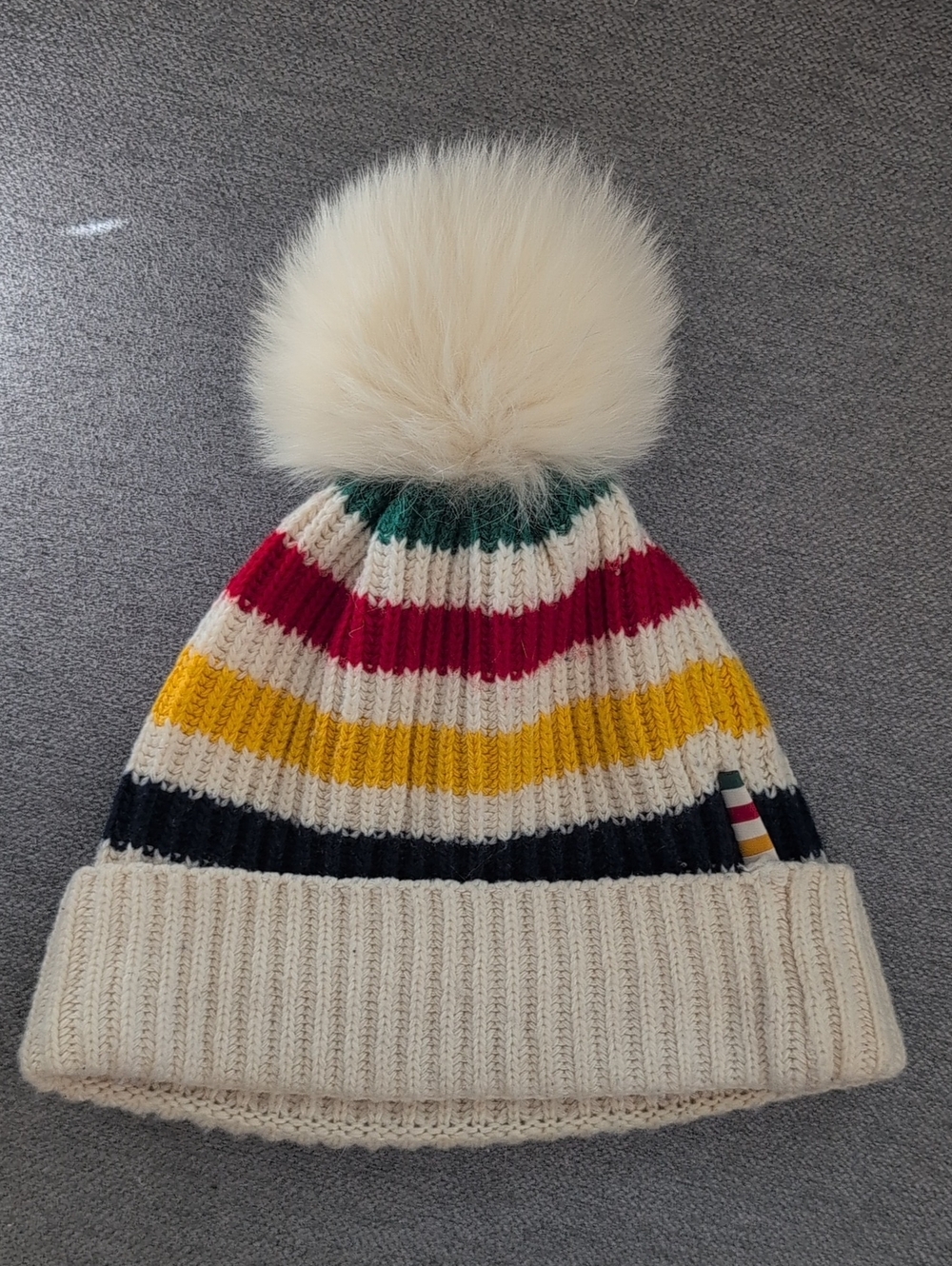 HBC Stripes Pom Toque